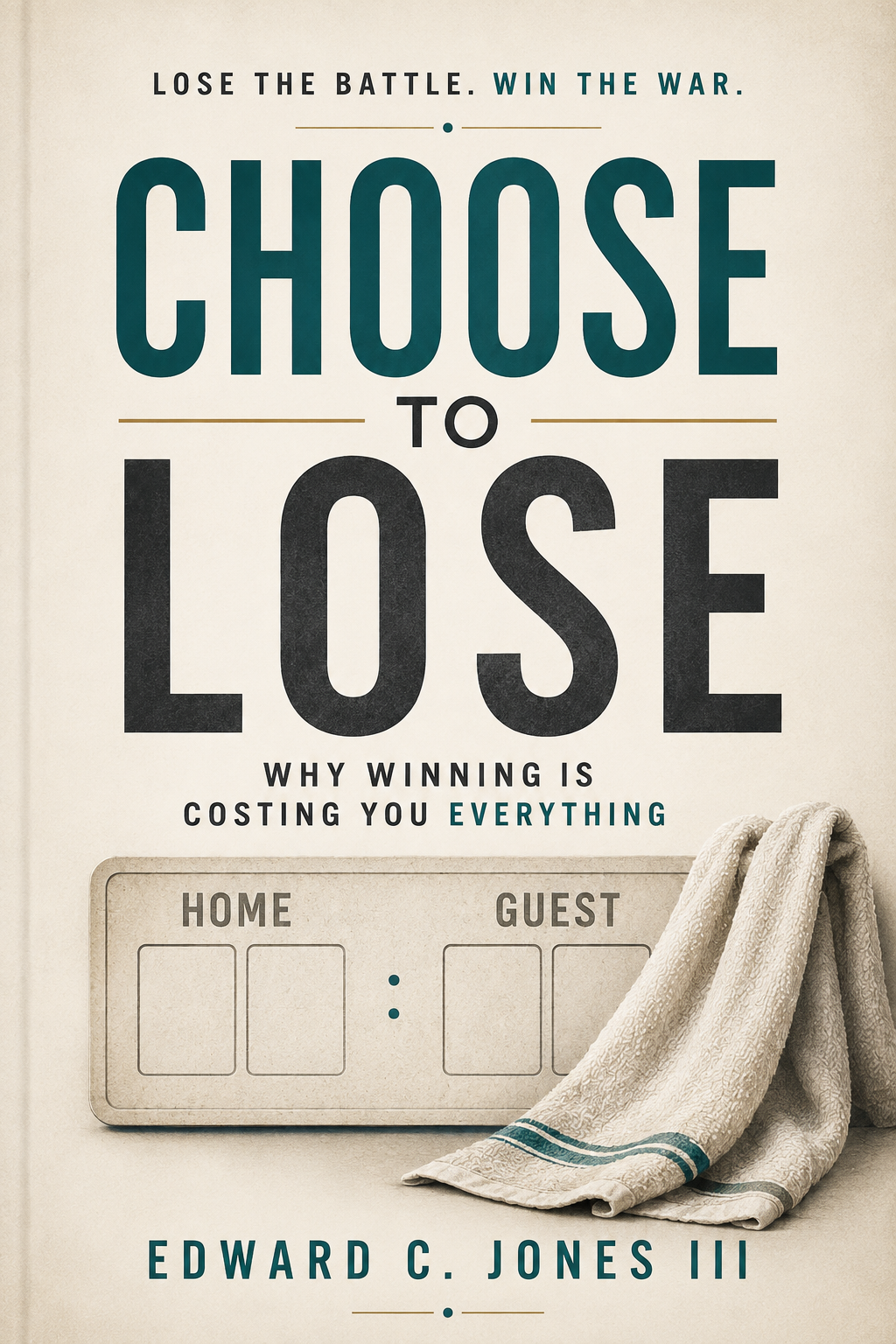 Choose to Lose book cover, by Edward C. Jones III